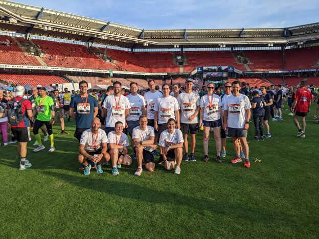 Gruppenbild vom B2Run